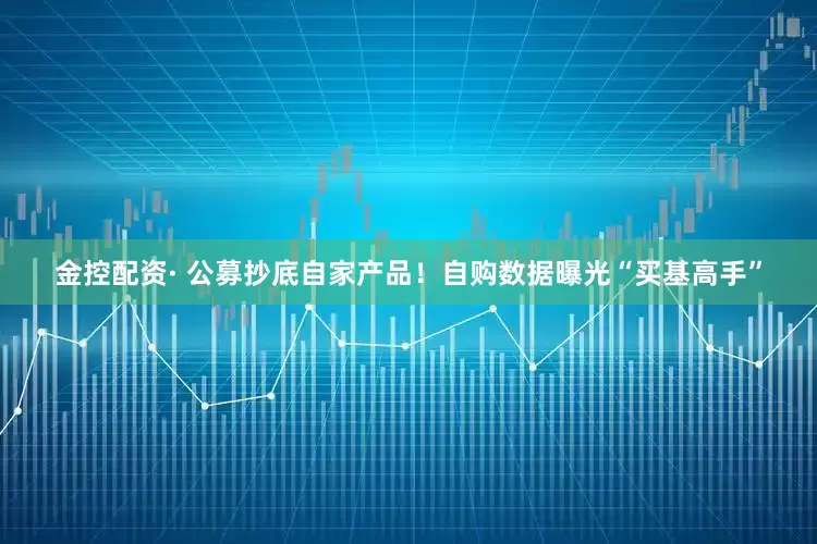 金控配资· 公募抄底自家产品！自购数据曝光“买基高手”