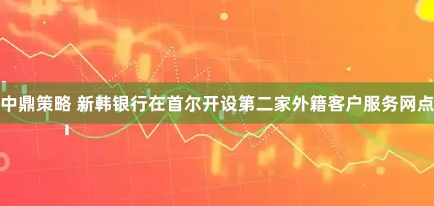 中鼎策略 新韩银行在首尔开设第二家外籍客户服务网点