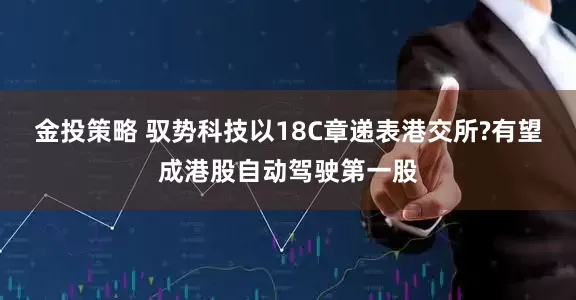 金投策略 驭势科技以18C章递表港交所?有望成港股自动驾驶第一股