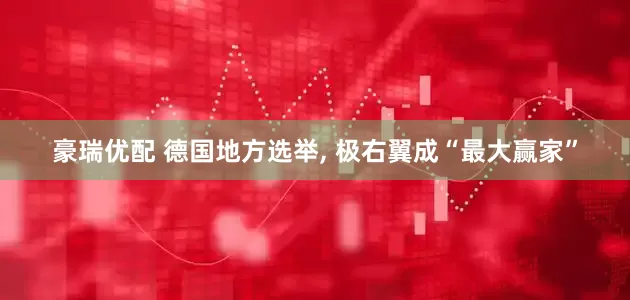 豪瑞优配 德国地方选举, 极右翼成“最大赢家”