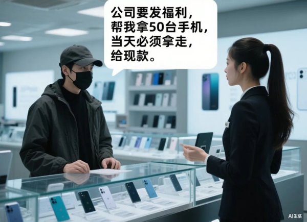 申宝配资 商户警惕！新型洗钱骗局盯上手机店→